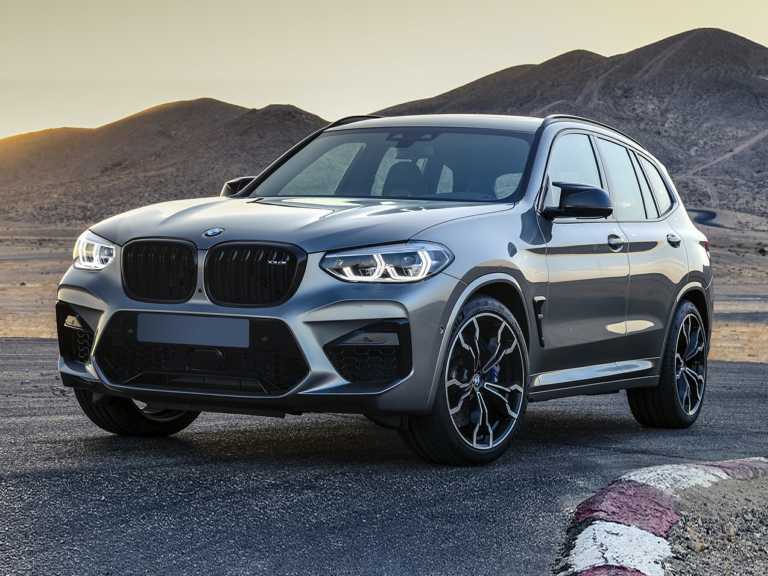 Gray 2021 BMW X3 With Mountains View