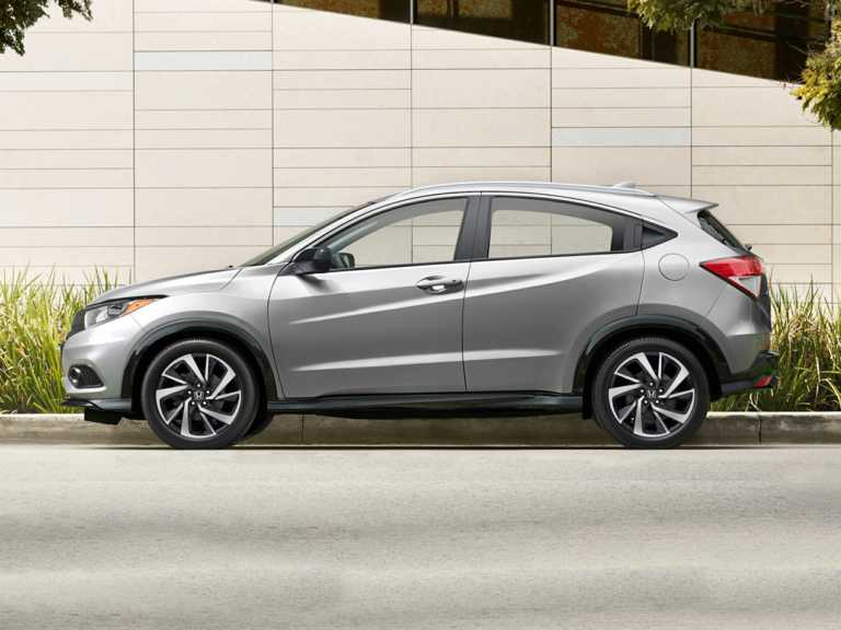 Silver 2021 Honda HR-V From Driver Side