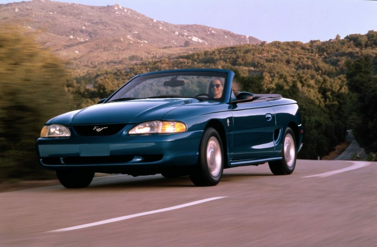 1995 Ford Mustang Convertible - Photo by Ford