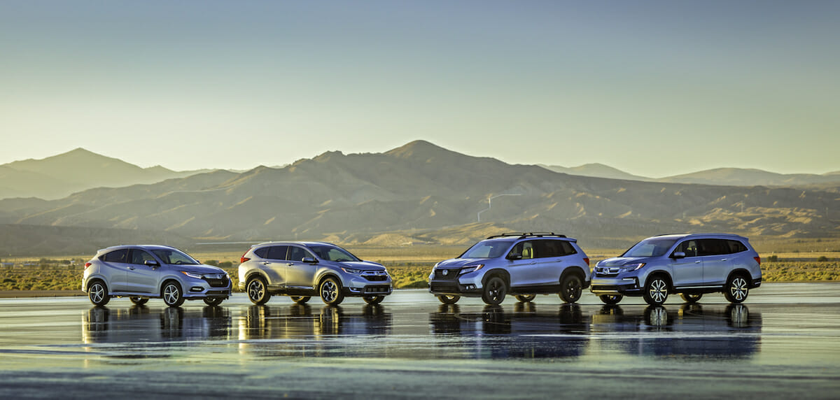 2019 Honda SUV Lineup  - Photo by Honda