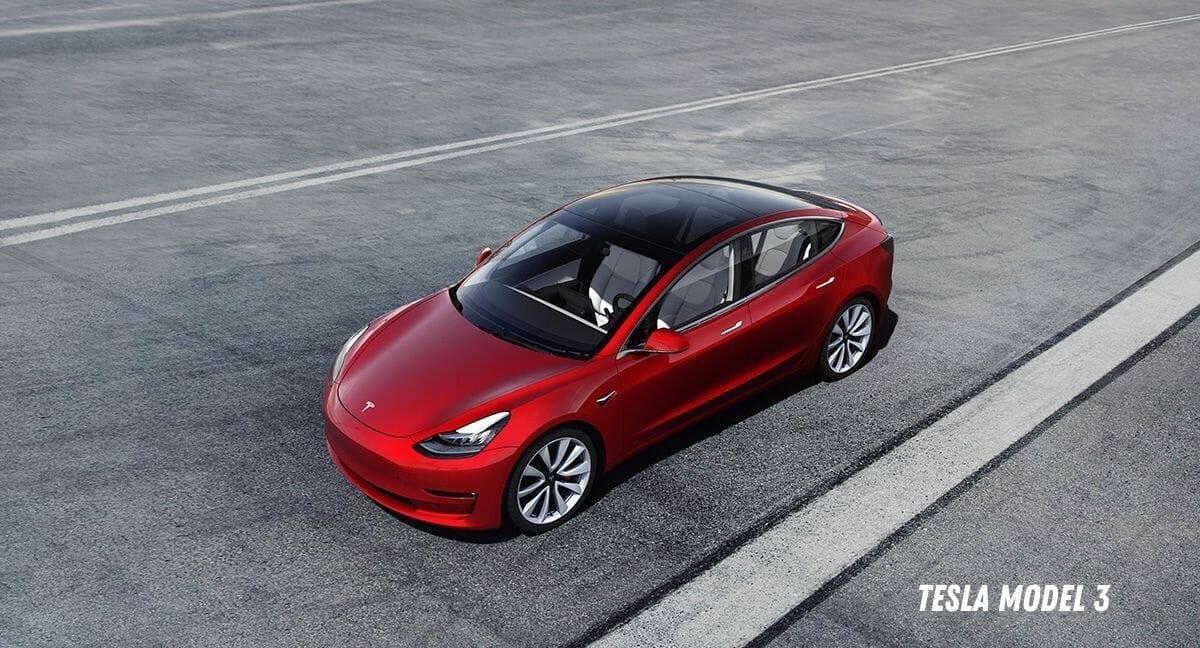 Tesla Model 3 - Photo by Tesla Motors