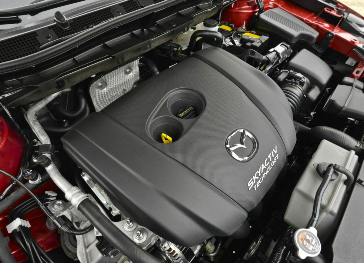 Mazda CX-5 engine - Photo by Mazda